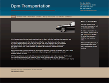 Tablet Screenshot of dpmlimo.com